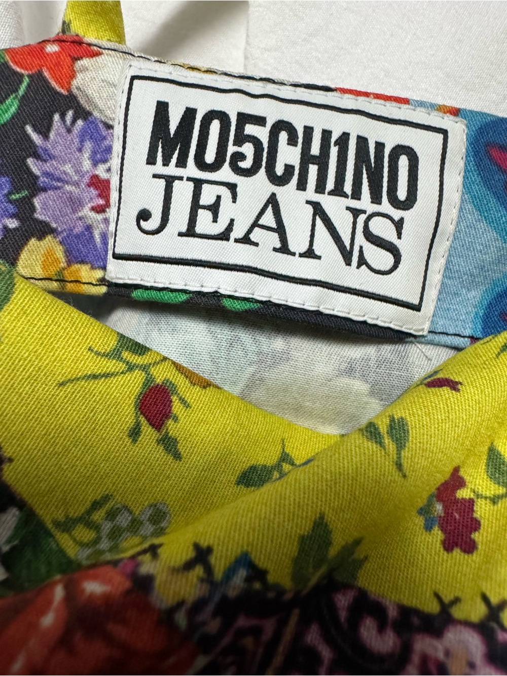 Moschino Multicolor Patchwork Mini Dress - Picture 6 of 8